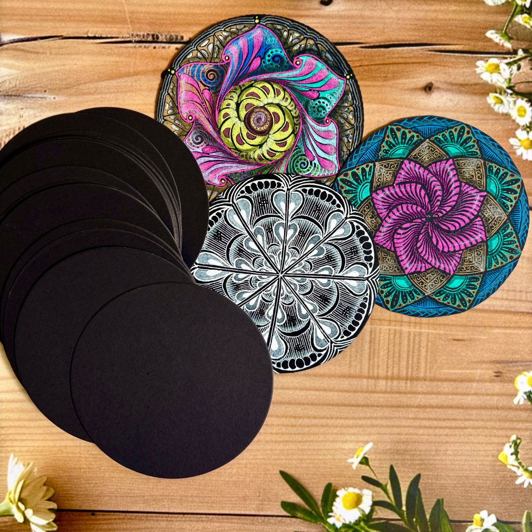 Black-round-tiles-tangle-supplies-zentangle-art-sandhyamannestudio-ecr-chennai.jpg