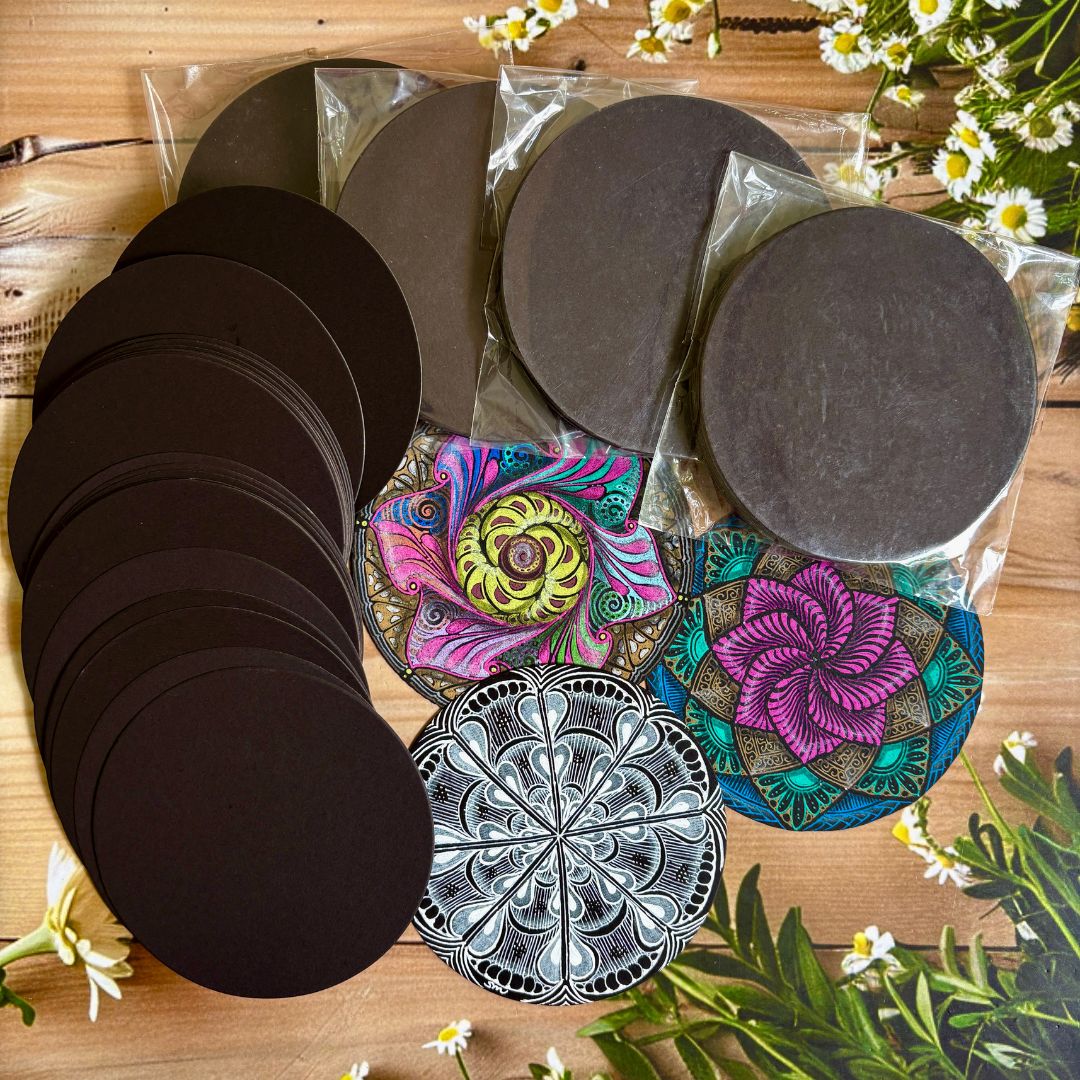 Black-round-tiles-tangle-supplies-zentangle-sandhyamannestudio-ecr-chennai.jpg