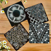 Black Square Tiles *Big