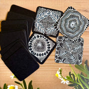 Black Square Tiles *Small