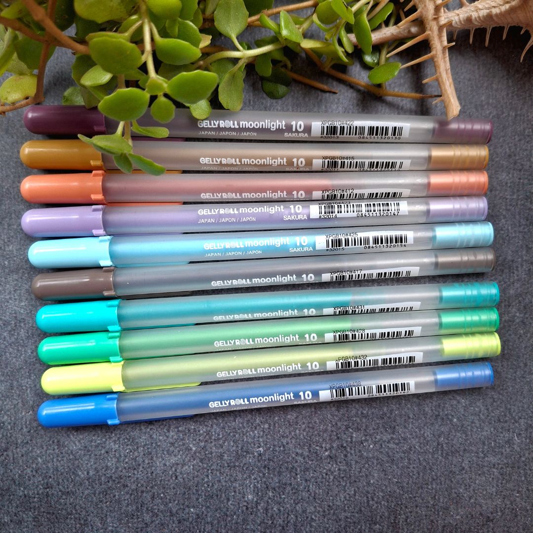 Gelly Roll Moonlight * 10 Colors Set