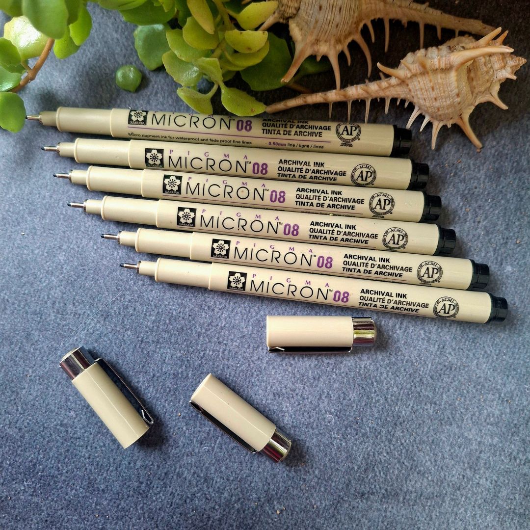Micron 08 * Black