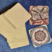 Tan Square Tiles *Small