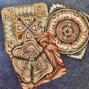 Tan Square Tiles *Small
