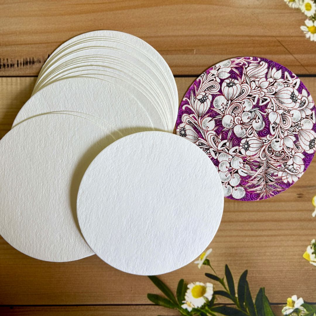 White Round Tiles *Regular