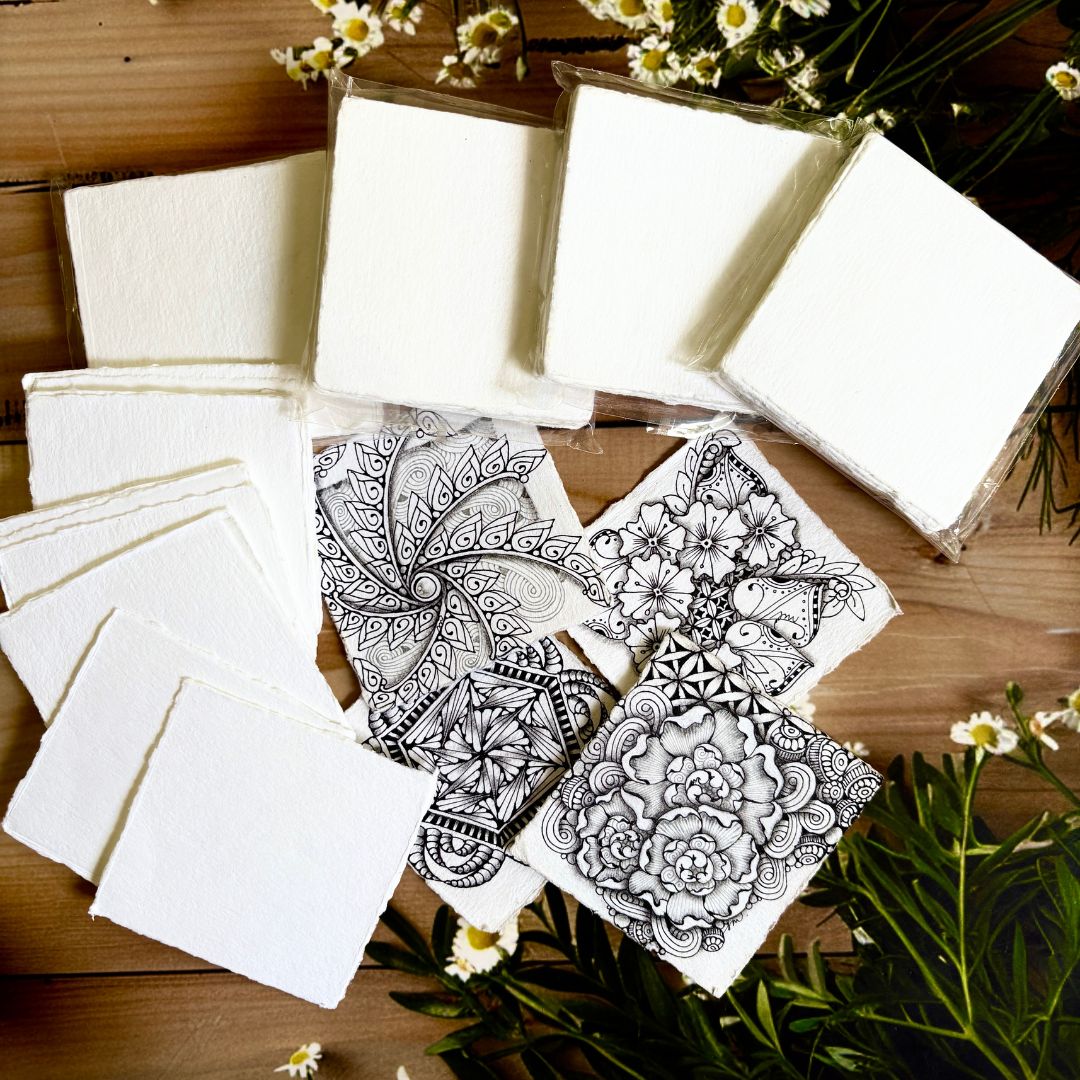 White Square Tiles * Big